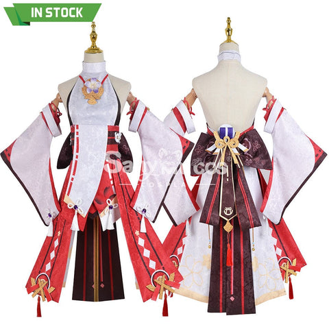 【In Stock】Game Genshin Impact Cosplay Yae Miko Costume Plus Size Costumes