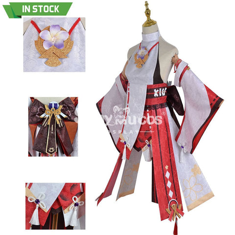 【In Stock】Game Genshin Impact Cosplay Yae Miko Costume Plus Size Costumes