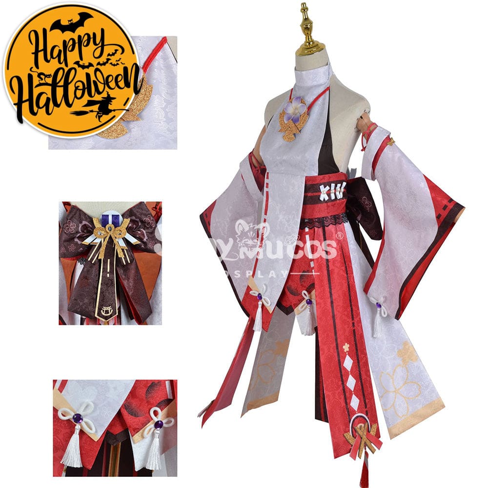 【In Stock】Game Genshin Impact Cosplay Yae Miko Costume Plus Size Costumes