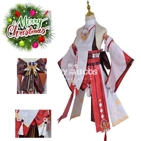 【In Stock】Game Genshin Impact Cosplay Yae Miko Costume Plus Size Costumes