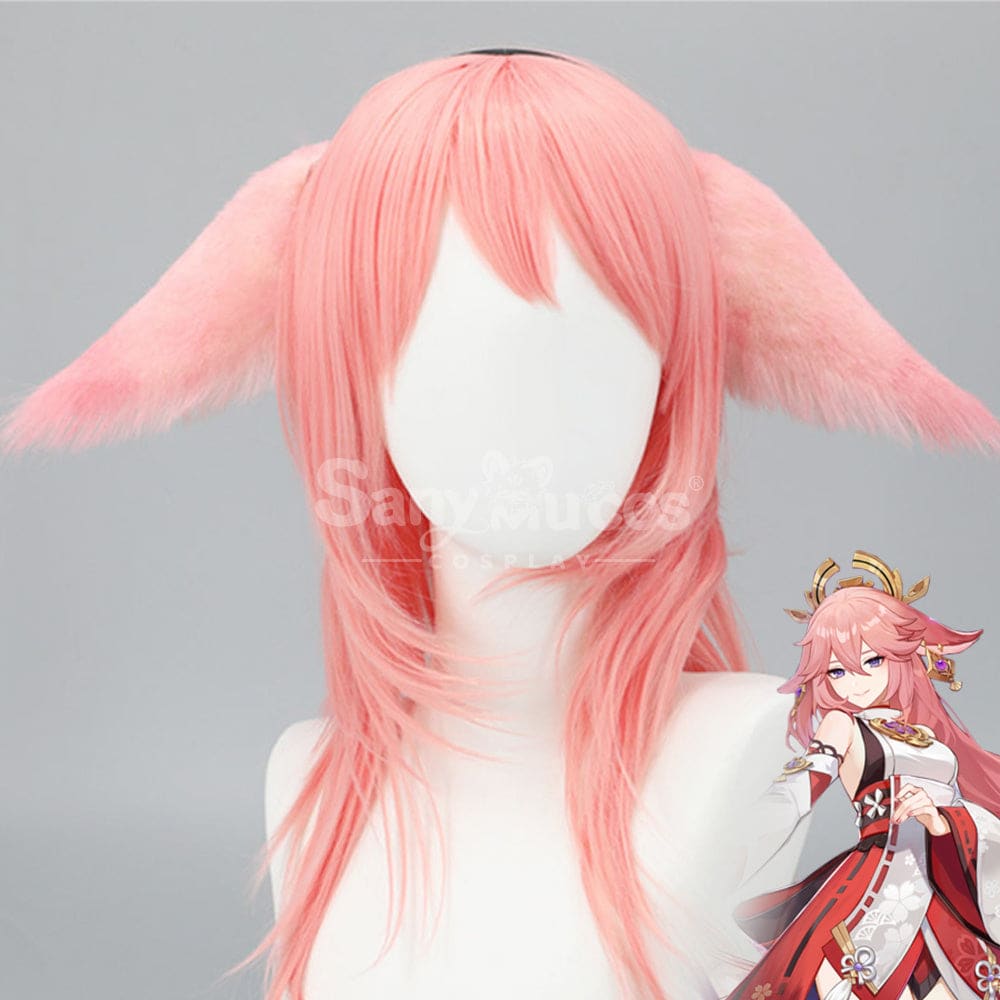 【In Stock】Game Genshin Impact Cosplay Yae Miko Ears Props Prop