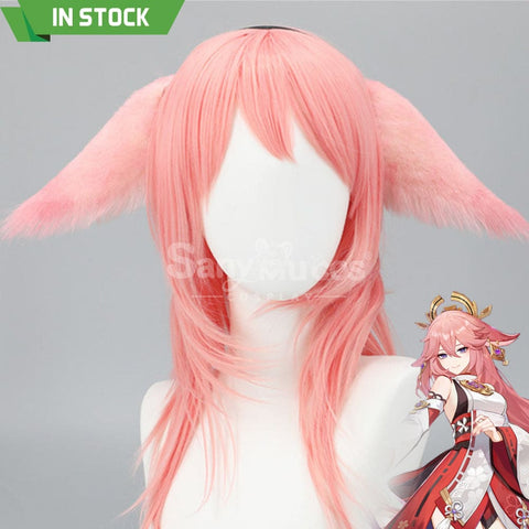 【In Stock】Game Genshin Impact Cosplay Yae Miko Ears Props Prop