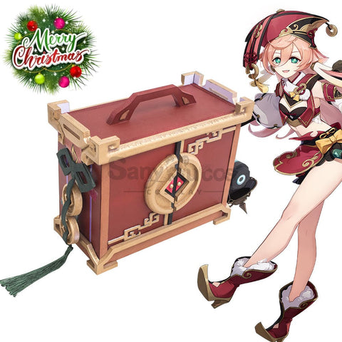 【In Stock】Game Genshin Impact Cosplay Yanfei Bag Accessory Prop