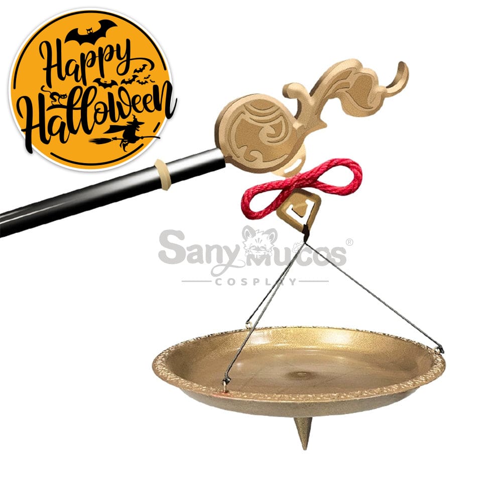 【In Stock】Game Genshin Impact Cosplay Yanfei Balance Weight Scale Accessory Prop