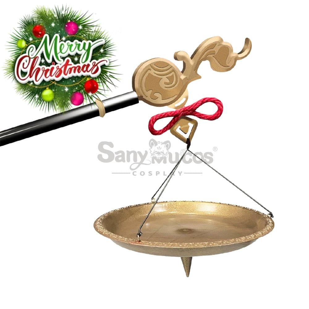 【In Stock】Game Genshin Impact Cosplay Yanfei Balance Weight Scale Accessory Prop