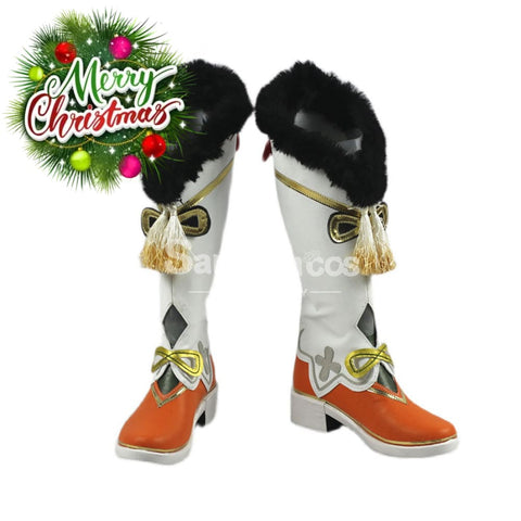 【In Stock】Game Genshin Impact Cosplay Yaoyao Shoes Boots