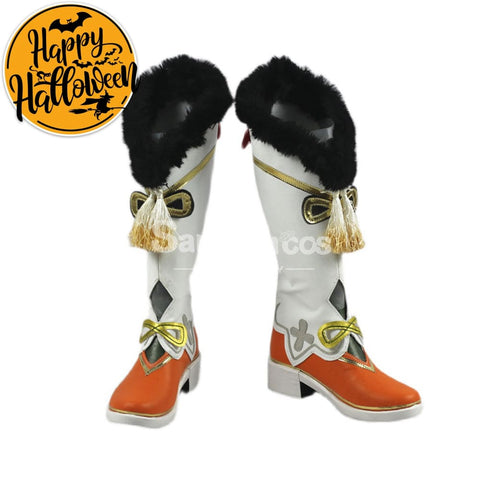 【In Stock】Game Genshin Impact Cosplay Yaoyao Shoes Boots