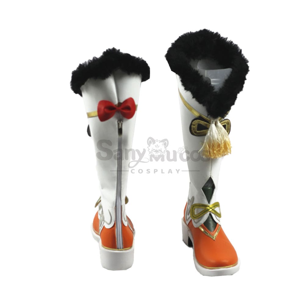 【In Stock】Game Genshin Impact Cosplay Yaoyao Shoes Boots