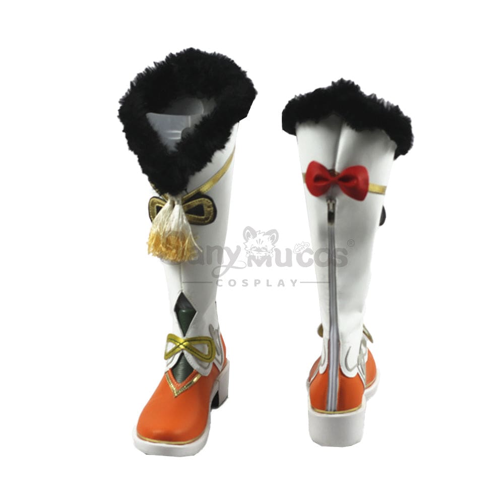 【In Stock】Game Genshin Impact Cosplay Yaoyao Shoes Boots