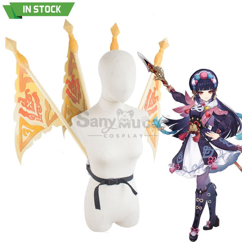 【In Stock】Game Genshin Impact Cosplay Yunjin Flags Accessory Prop