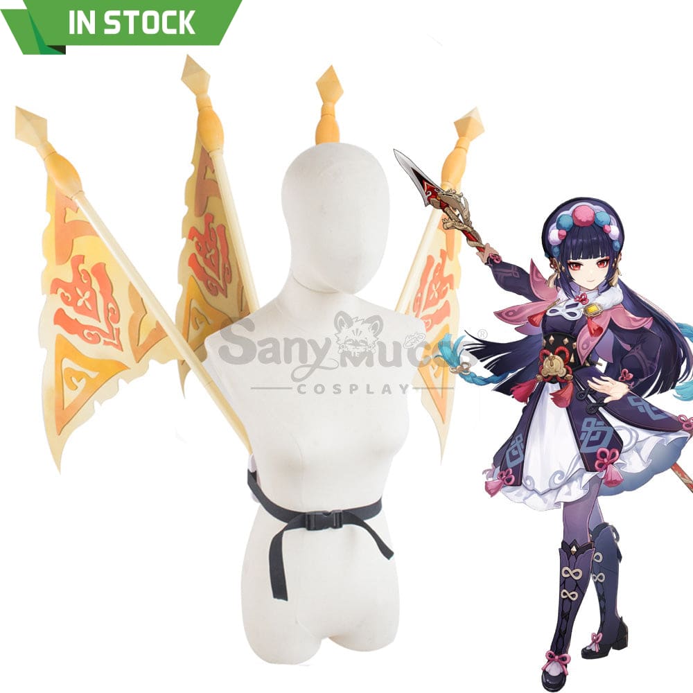 【In Stock】Game Genshin Impact Cosplay Yunjin Flags Accessory Prop