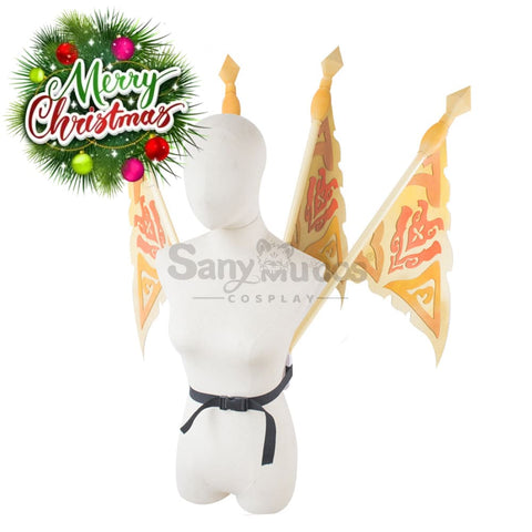 【In Stock】Game Genshin Impact Cosplay Yunjin Flags Accessory Prop