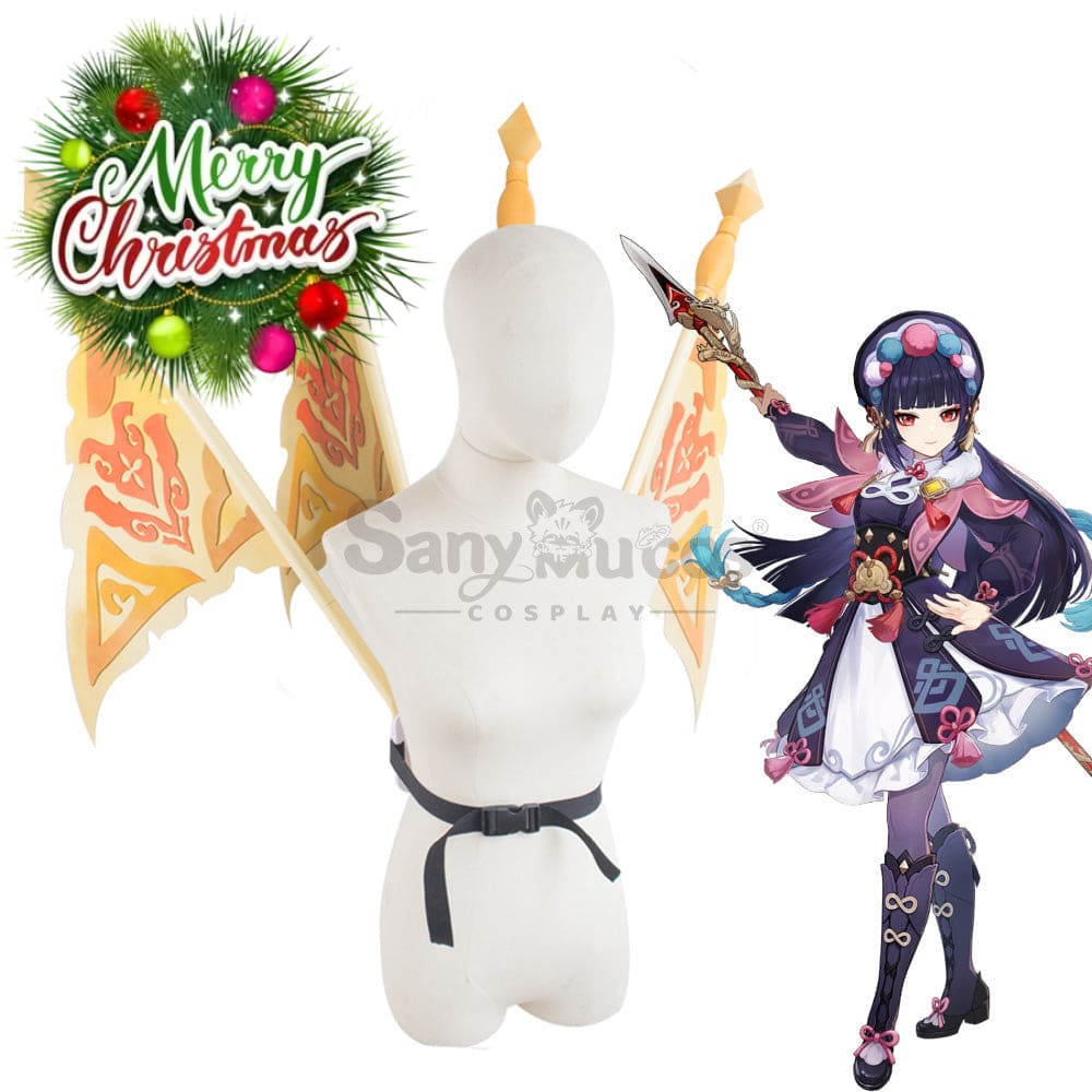 【In Stock】Game Genshin Impact Cosplay Yunjin Flags Accessory Prop