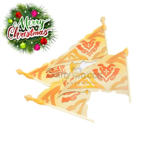 【In Stock】Game Genshin Impact Cosplay Yunjin Flags Accessory Prop