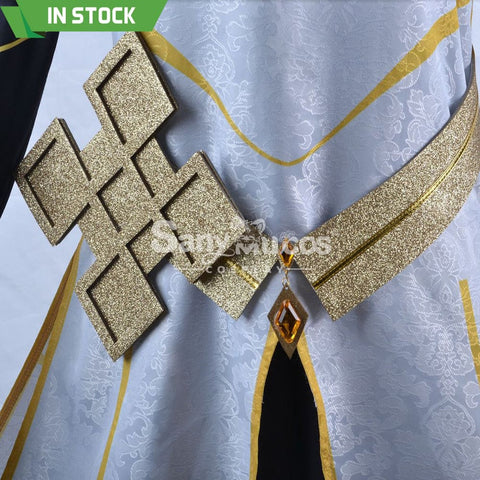 【In Stock】Game Genshin Impact Cosplay Zhongli Costume Plus Size Costumes