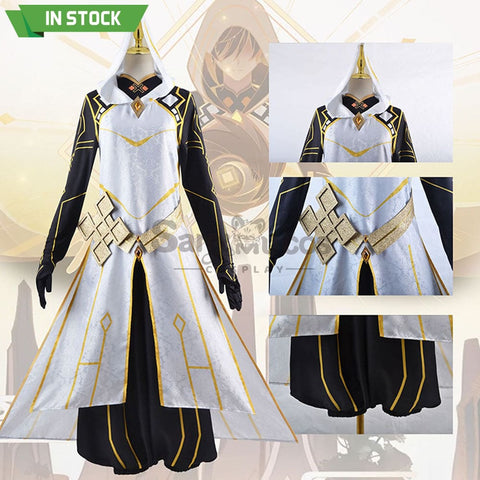 【In Stock】Game Genshin Impact Cosplay Zhongli Costume Plus Size Costumes