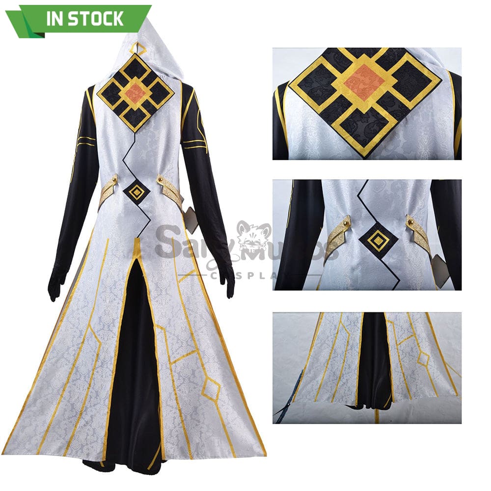 【In Stock】Game Genshin Impact Cosplay Zhongli Costume Plus Size Costumes