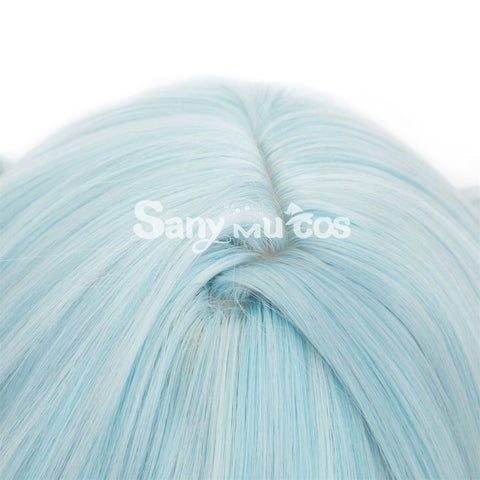 Game Genshin Impact Faruzan Cosplay Wig Mint Green Double Ponytail Wig