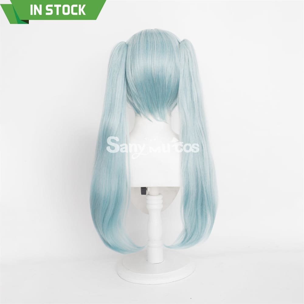 Game Genshin Impact Faruzan Cosplay Wig Mint Green Double Ponytail Wig