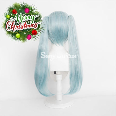 Game Genshin Impact Faruzan Cosplay Wig Mint Green Double Ponytail Wig