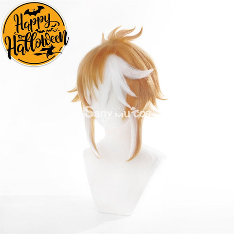 Game Genshin Impact Gorou Cosplay Wig