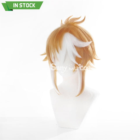 Game Genshin Impact Gorou Cosplay Wig