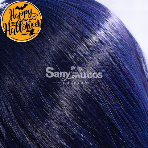 【In Stock】Game Genshin Impact Inazuma Baal Raiden Shogun Blue And Purple Gradient Long Weave