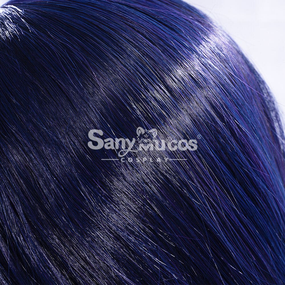 【In Stock】Game Genshin Impact Inazuma Baal Raiden Shogun Blue And Purple Gradient Long Weave