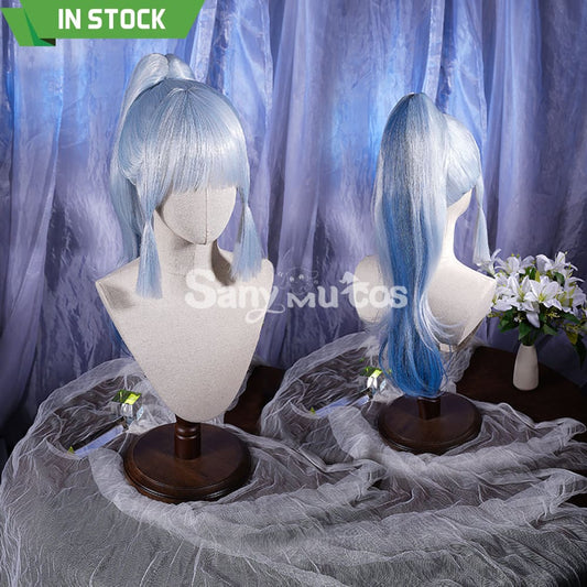 Game Genshin Impact Kamisato Ayaka Cosplay Wig 1000