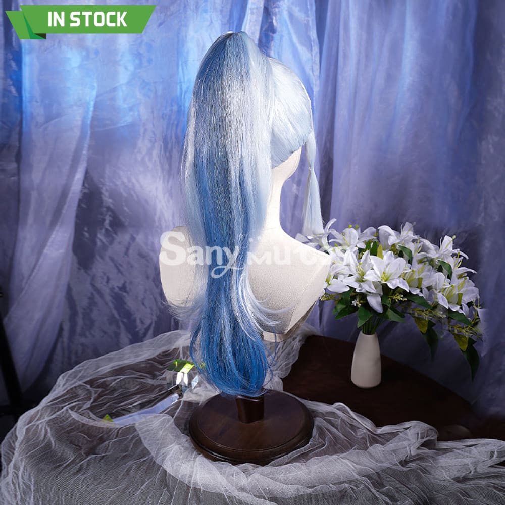 Game Genshin Impact Kamisato Ayaka Cosplay Wig