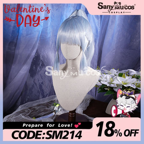 Game Genshin Impact Kamisato Ayaka Cosplay Wig