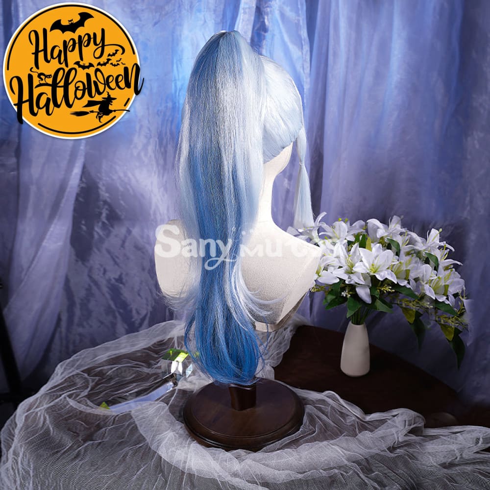 Game Genshin Impact Kamisato Ayaka Cosplay Wig