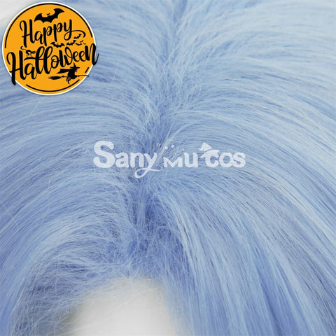 Game Genshin Impact Kamisato Ayato Blue Cosplay Wig