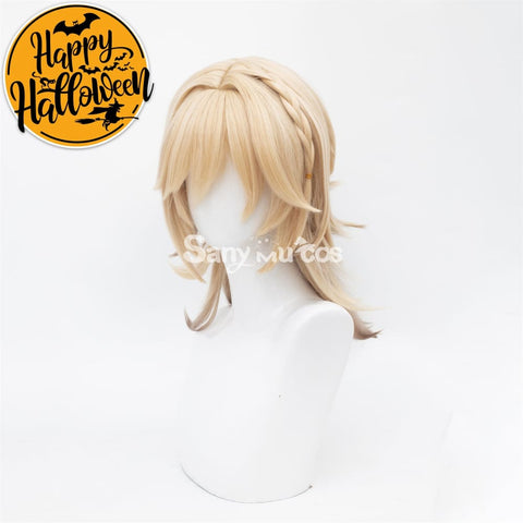 Game Genshin Impact Kaveh Short Blonde Wig
