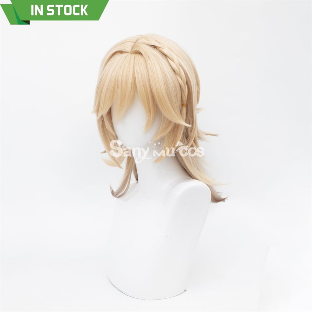 Game Genshin Impact Kaveh Short Blonde Wig