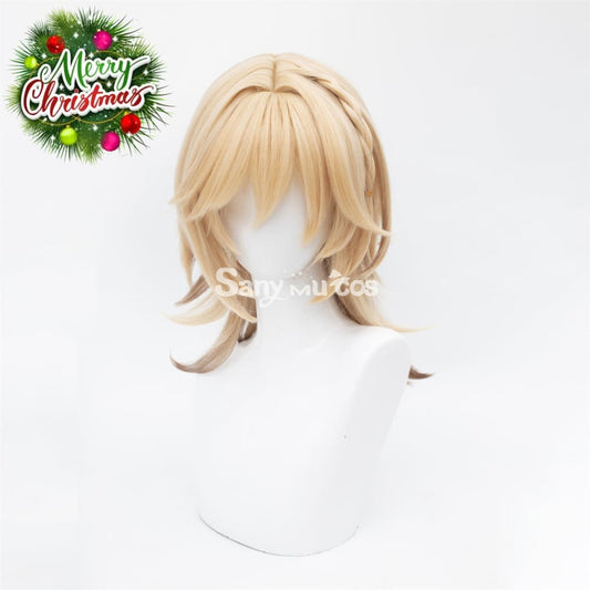 Game Genshin Impact Kaveh Short Blonde Wig 1000