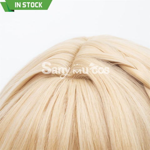 Game Genshin Impact Kaveh Short Blonde Wig