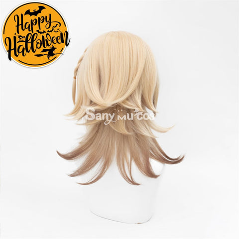 Game Genshin Impact Kaveh Short Blonde Wig