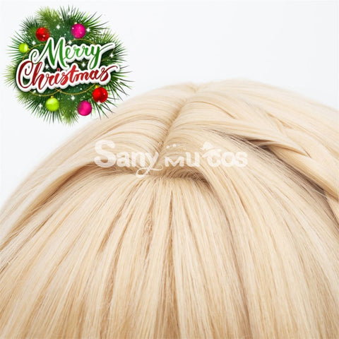 Game Genshin Impact Kaveh Short Blonde Wig