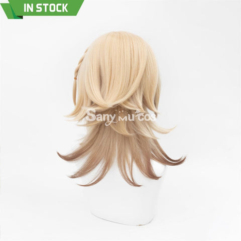 Game Genshin Impact Kaveh Short Blonde Wig