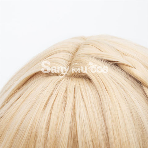 Game Genshin Impact Kaveh Short Blonde Wig