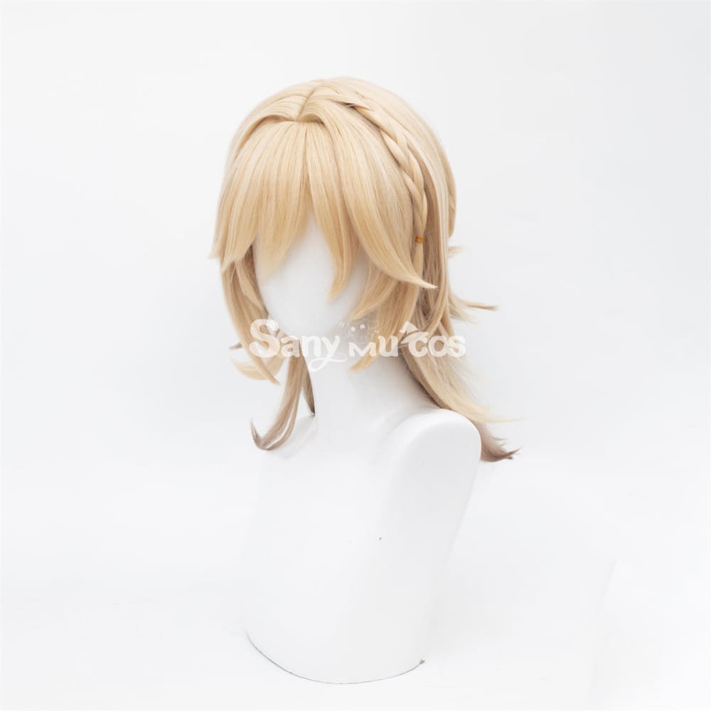 Game Genshin Impact Kaveh Short Blonde Wig