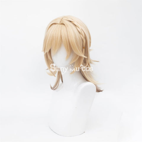 Game Genshin Impact Kaveh Short Blonde Wig