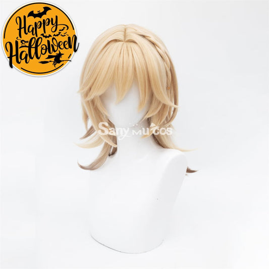 Game Genshin Impact Kaveh Short Blonde Wig 1000