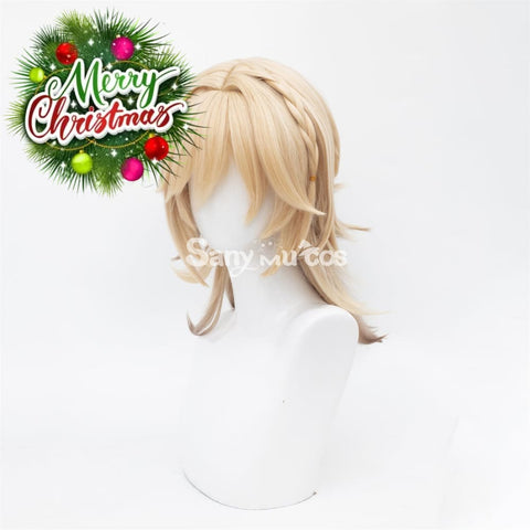 Game Genshin Impact Kaveh Short Blonde Wig