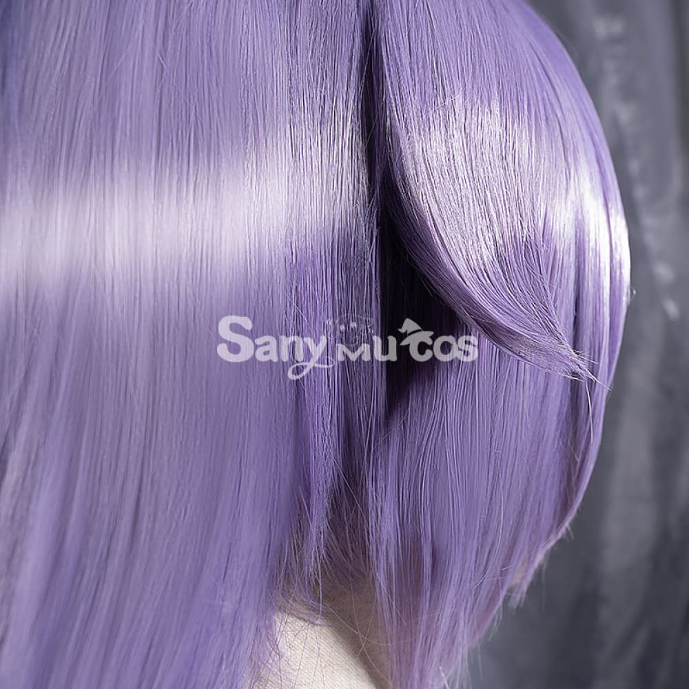 Game Genshin Impact Keqing Driving Thunder Cosplay Wig