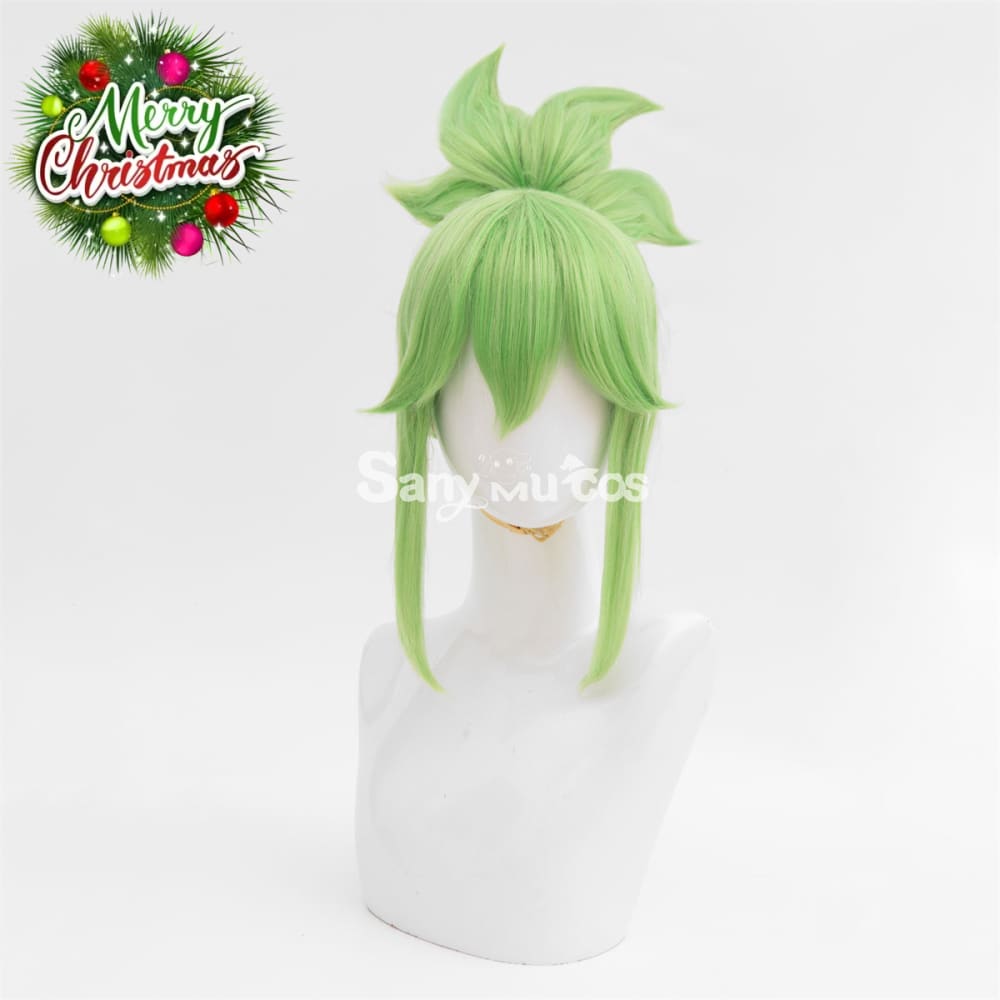 Game Genshin Impact Kuki Shinobu Cosplay Wig
