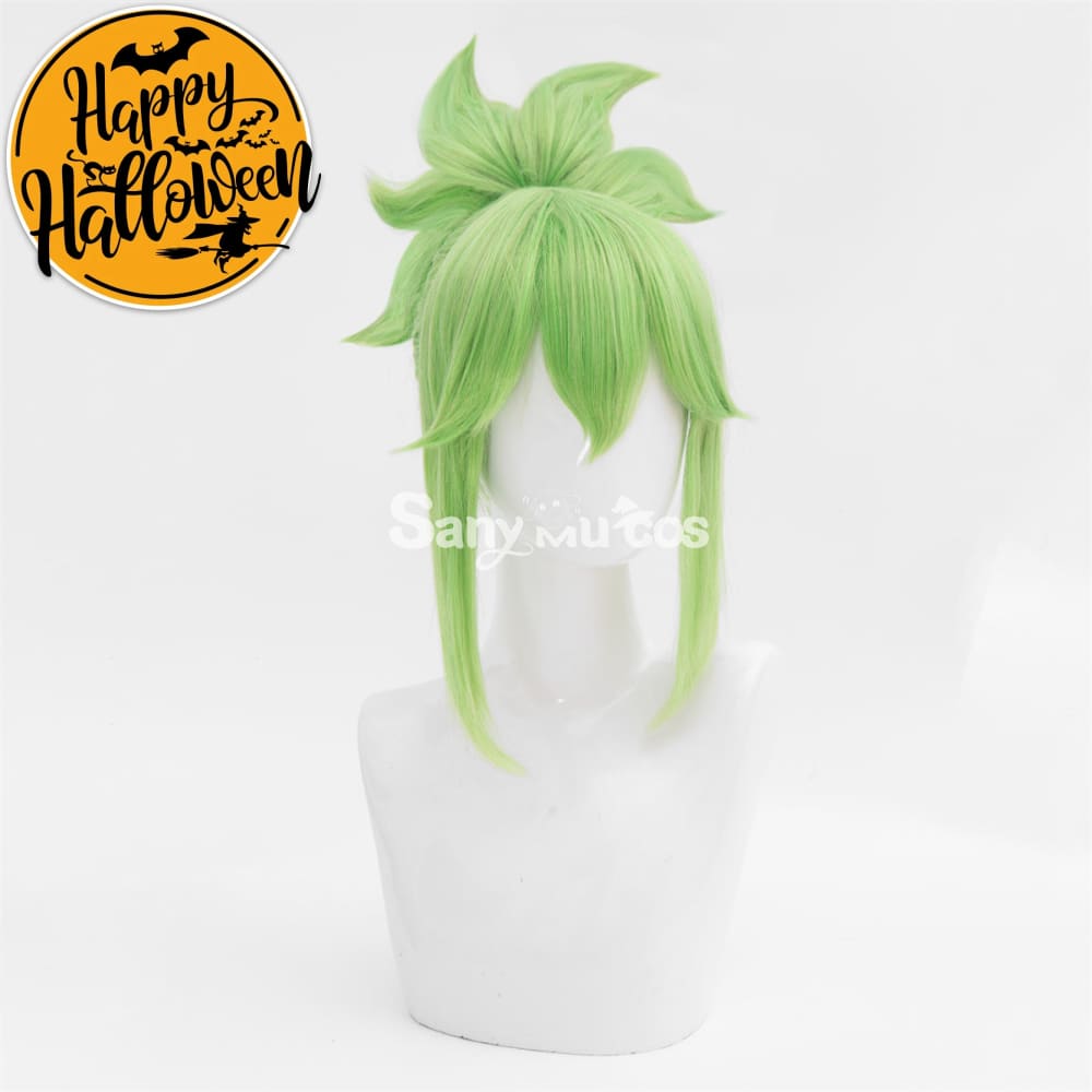Game Genshin Impact Kuki Shinobu Cosplay Wig