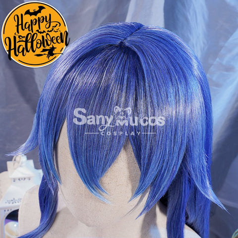 【In Stock】Game Genshin Impact Layla Blue Gradient Long Cosplay Wig Wigs