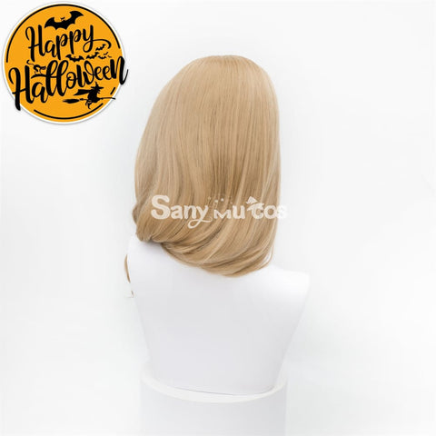 Game Genshin Impact Lisa Minci Brown Long Cosplay Wig